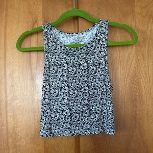 Aeropostale Floral Crop Top